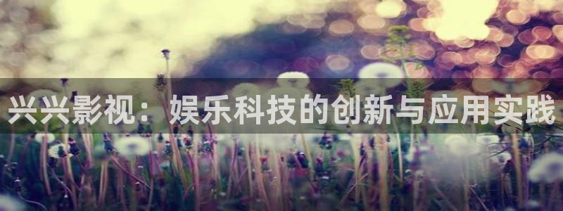 台湾情火1988电影：兴兴影视：娱乐科技的创新与应用实践