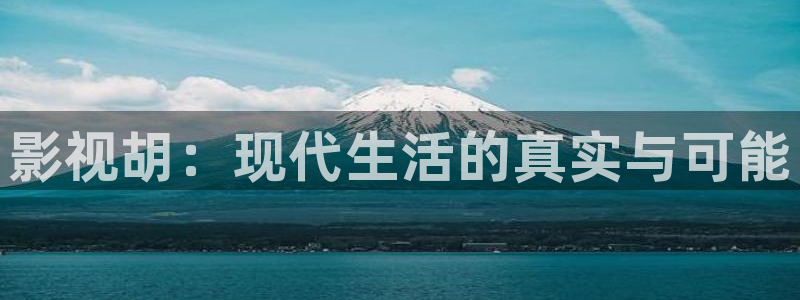 神马私人影院98影院：影视胡：现代生活的真实与可能